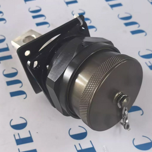 Разъем, мощность, QD, PIN/FLNG, BULKHD, RED, OEM REF №: 114869-PB-BLK, используемый для верхнего диска, TDS-9SA/11SA, IDS-4SA
